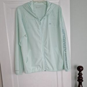 Under Armour Mint Green Hooded Jacket